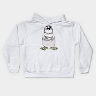 Wanted penguin Kids Hoodie